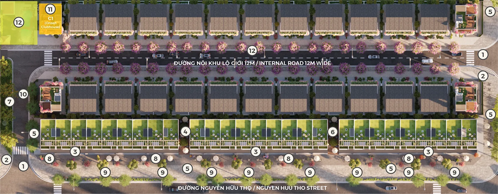 Mặt bằng tiện ích